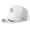 White, variant on Women Daisy Embroidered Mesh Baseball Hat, Breathable Lightweight Summer Adjustable Snapback Sun Hat, Soft Cotton Front Mesh Back Sweat Wicking Outdoor Sports Running Fishing Sun Protection Cap Black
