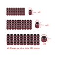 thumbnail image 3 of 132PCS Sander Paper Sanding Bands Mandrel Drum Kit for Rotary Tool, 3 of 9