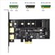thumbnail image 3 of 3X Tarjeta Pci-e A Usb 3.0 Pci Express Incluye 1 Puerto Usb C y 2 Puertos Usb A, Tarjeta Adaptadora M.2 Nvme A Pcie 3.0 con Soporte, 3 of 5