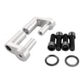 thumbnail image 1 of Handlebar Riser, Universal Aluminum Bar Clamp Handle, 1 Pair Bracket for BAOMA R1250RT Motorcycle ATV Dirt Bike, 1 of 10