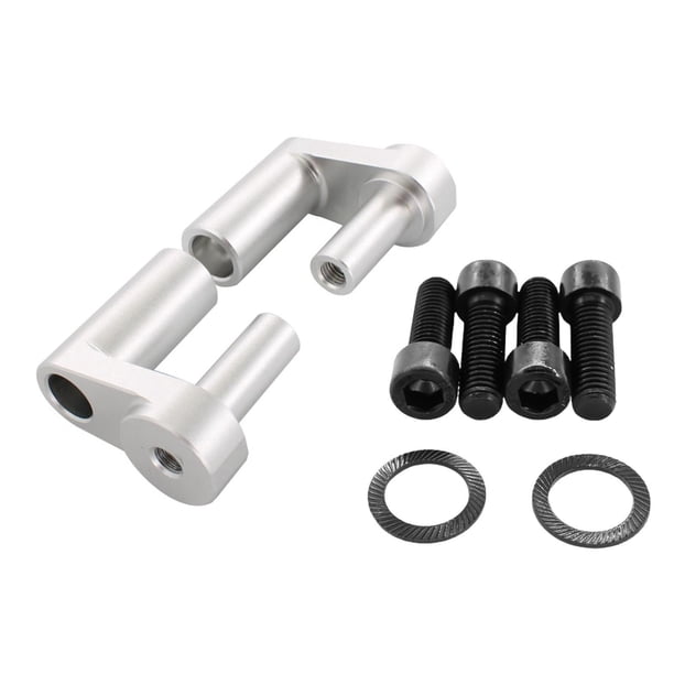 Elevador de , de Abrazadera de Barra de Uversal, 1 Par de Soportes para Motocicleta BAOMA R1250RT ATV Dirt Bike Pta Macarena Elevadores de manillar de motocicleta