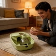 thumbnail image 4 of Portable Hamster Cage With Exercise Wheel And Hideout For Dwarf Gerbils Small Animal Habitat,B-31Cm, 4 of 9