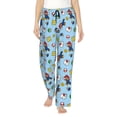 thumbnail image 2 of Lsque Mario Print Women's Pajama Pants, Lounge Pant - Comfortable Home Wear,Elastic Waistband, Stylish Design-Medium, 2 of 9