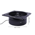 thumbnail image 4 of Aiqidi 16" Utility Air Blower Fan 750W 4700CFM Industrial Axial Flow Fan Explosion Proof Exhaust Fan Ventilation Extractor 2800RPM, 4 of 12