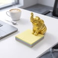 thumbnail image 5 of 1 Pair Elephant Decor Figurine Resin Elephants Statue Decor for Home Office Bookshelf Stand Shelf Living Room Bedroom Decorations Gifts for Women Mom, 5 of 6