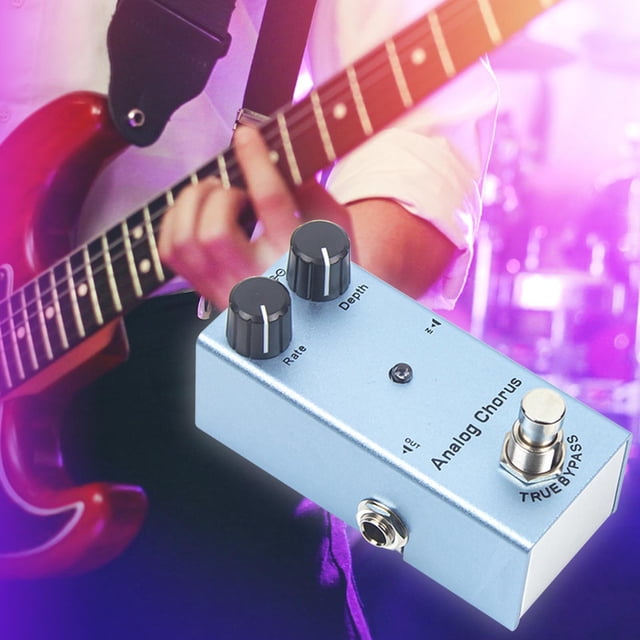 Nilvkv Guitar Effects Pedal-Metal Distortion Overload Reverb Choir Sound for Electric Guitar Performance