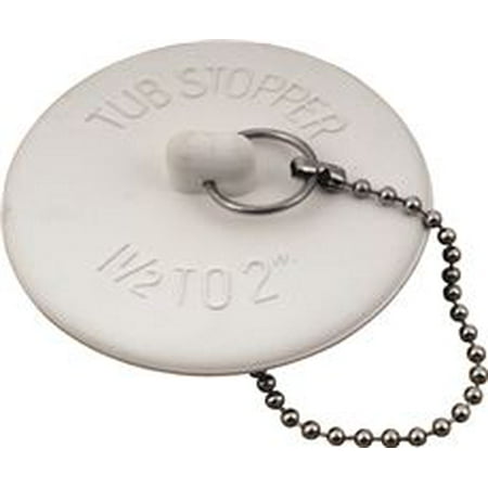 pack stopper bathtub rubber chain metal per dialog displays option button additional opens zoom