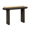 TOV Furniture Braden Brass and Brown Acacia Wood Desk/Console Table