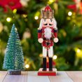 thumbnail image 2 of Gymnture Xmas Wood Nutcrackers Christmas Figures for Decor, 2 of 10