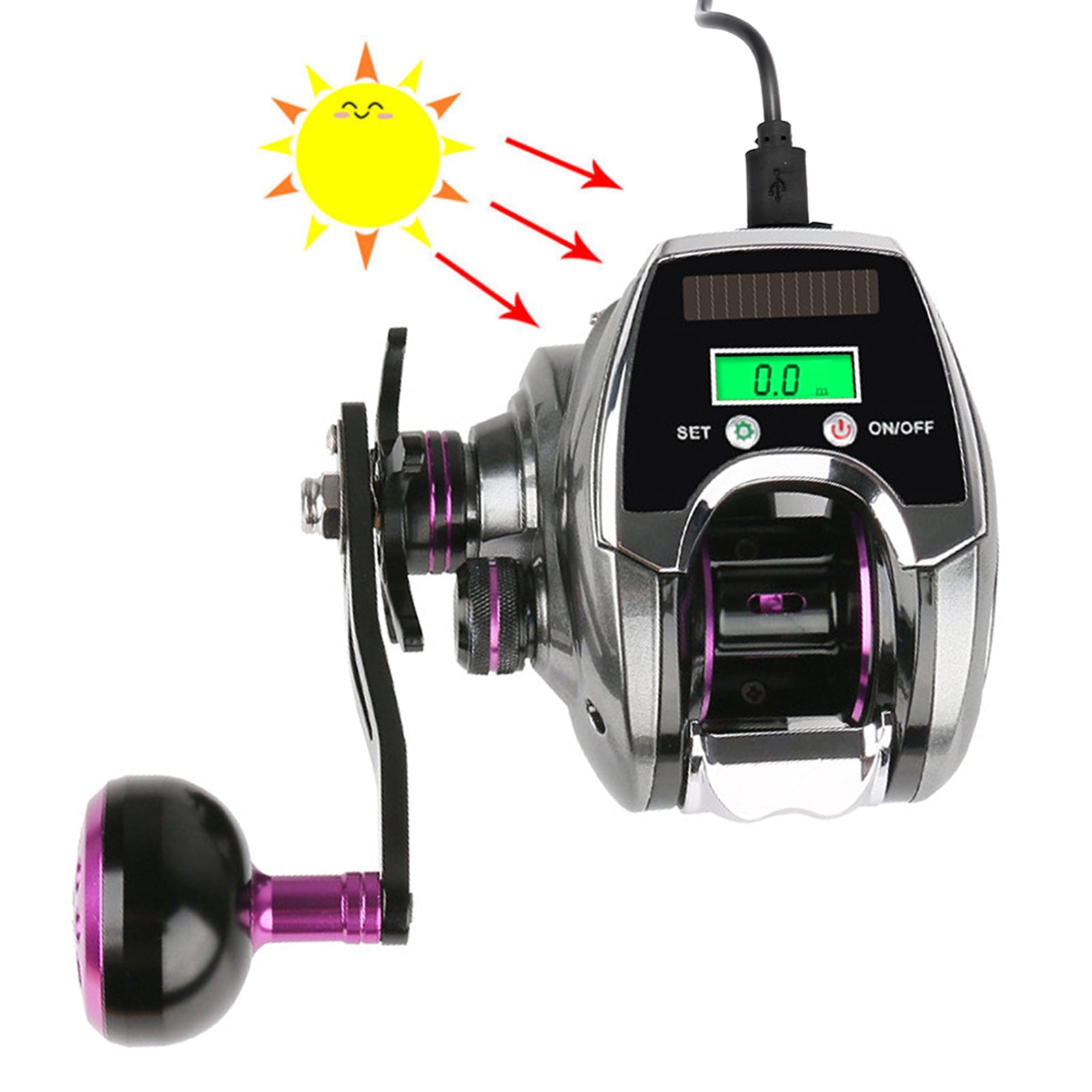 digital fishing reel