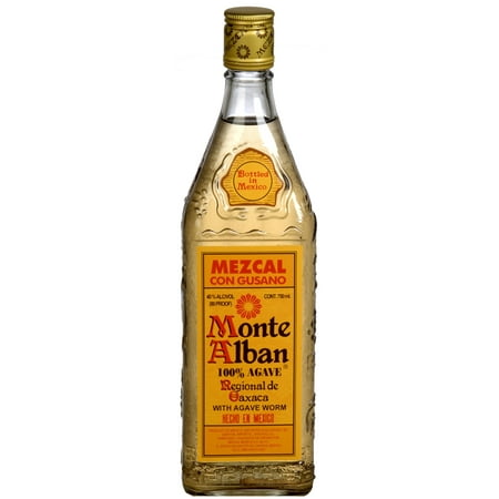 Monte Alban Mezcal Tequila, 750ml 80 Proof