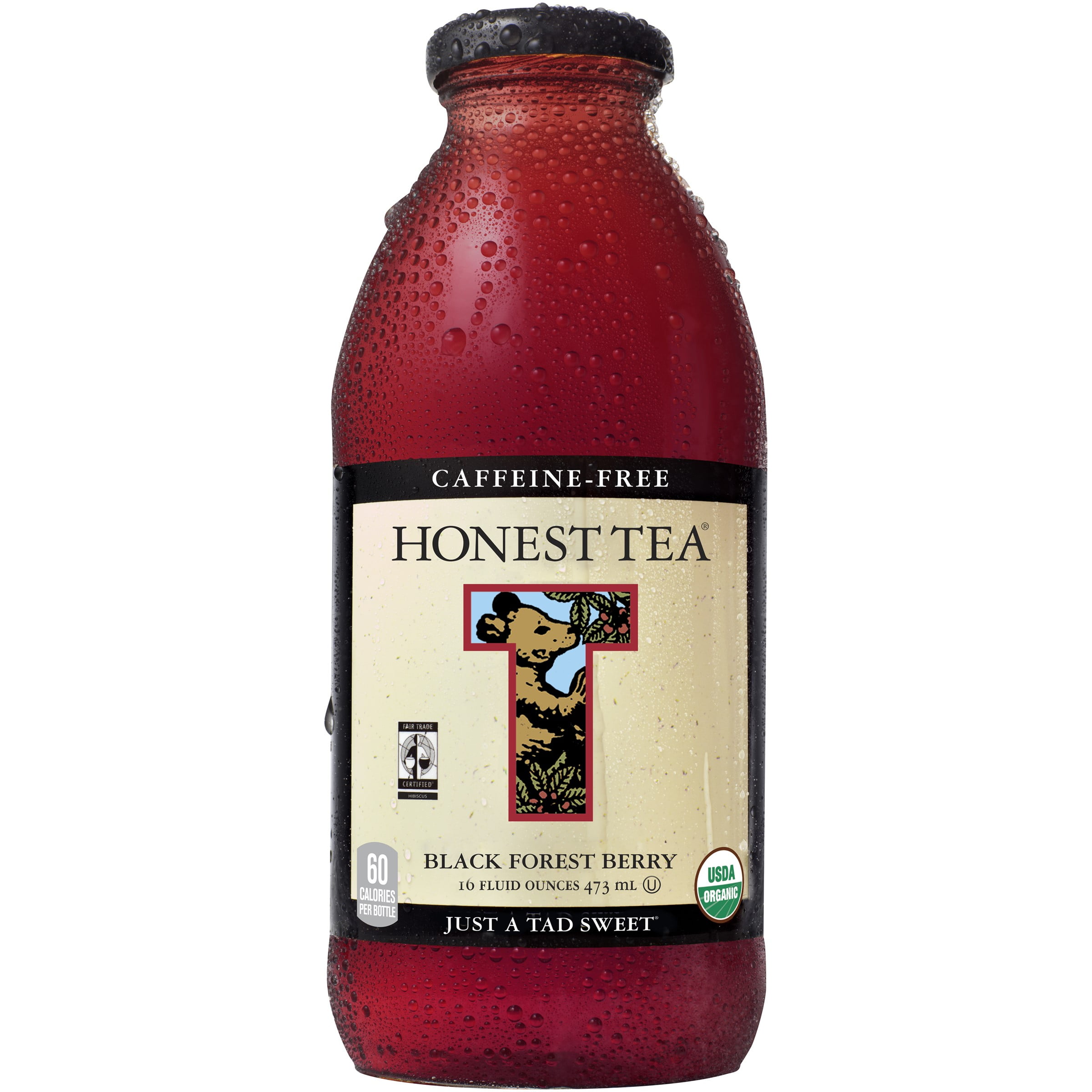 Honest Tea Organic Iced Tea, Black Forest Berry, 16 oz - Walmart.com