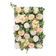 thumbnail image 5 of perfeclan Artificial Flower Panel Backdrop, DIY Street Quoted Flowers, Decorative Flower Panels, Backdrop for Wedding, Interior Decoration Champagne Color, 5 of 9