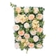thumbnail image 5 of Panel de flores artificiales, telón de fondo de flores rosas, de boda, flores citadas, estera Floral, paneles decorativos de flores para boda Color champagne, 5 of 8