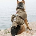 thumbnail image 2 of Camouflage Big Dog Harness Pet German Shepherd K9 Malinois Training Vest Tactical Dog Harness and Leash Set For Dogs ShopWise Round, 2 of 13