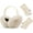 Cream, variant on Winter Ear Muffs Gloves for Women Cute Foldable White Earmuffs Adjustable Ear Warmers Faux Fur Ear Covers Headband