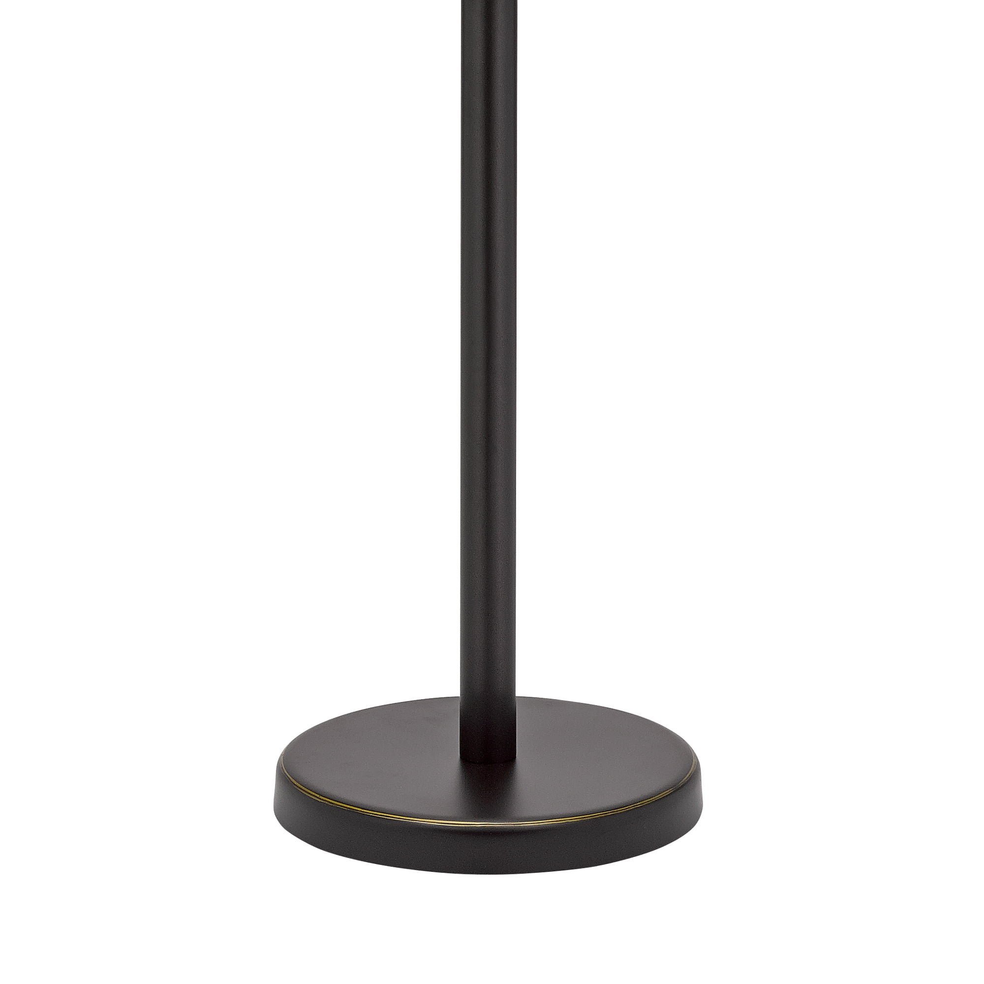 Catalina Lighting Kerrington 71'' Floor Lamp with Amber Glass Bell Shade Transitional Floor Light Fixture for Living Room, Bedroom or Office, Oil Rubbed Bronze