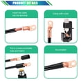 thumbnail image 4 of Terminales de Cable para Batería Twidec 180PCS AWG 2 4 6 8 10 12 14 16 Calibre, 4 of 7
