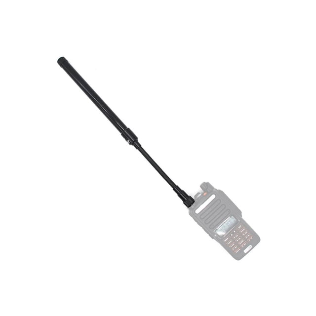 Antena De Banda Dual Uhf Y Vhf Antena De Alta Ganancia Antena De Walkie Talkie Para Guardia De Seguridad Advancent HA020401-00