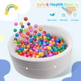 thumbnail image 5 of Hawsaiy Foam Ocean Ball Pit for Baby Infants and Toddlers Ages 1-3, Soft Round Play Area for Indoor/Outdoor Use, No Balls Included, Gray, 5 of 10