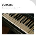 thumbnail image 3 of Phenofice 88Pcs Practical White Piano Keytops for Professional Piano Repair and Replacement Use, 3 of 8