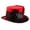Red, variant on Wool Hat With Skeleton Hand Dark Series Flower Decoration For Halloween Event