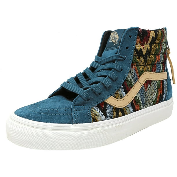 brown suede high top vans