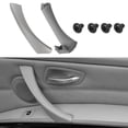 thumbnail image 3 of Cubierta Embellecedora Para Tirar De La Manija Del Panel De La Puerta Delantera Interior 2 uds manijas de Panel de puerta tirador soporte de ajuste lado derecho para BMW E90 E91 3 Series, 3 of 8