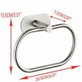 thumbnail image 5 of Accesorios de baño Toallero de acero inoxidable 304 Toallero de papel cepillado Toallero de papel perforado gratis Toallero Toallero Adhesivo de perforación libre Toallero de varilla única Sailing Electrónica, 5 of 5