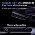 thumbnail image 3 of Lttoisl 240W Braided Fast Charge Cable with Built-in Phone Stand, Type-C to Type-C 90 Degree Right Angle Multi-Functional Charger Cord, 3 of 8