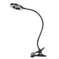 thumbnail image 1 of Lampe de Bureau LED, Lampe de Bureau à Clip Réglable, Protection des Yeux Dimmable pour Salon de Beauté Apprentissage Bureau Lecture Maison Noir, 1 of 8
