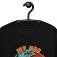 thumbnail image 2 of My Dog Best Boy Puppy Dog In Hat Sunglasses Novelty T-Shirt (Black, L), 2 of 2