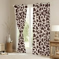 thumbnail image 3 of Feelyou Fashion Cow Print Blackout Curtains Set of 2 (52x84 Each), Chic Polkadots Abstract Window Curtains, Teens Adult Women Curtains and Drapes, Blackout Curtains Room Decor, 3 of 6