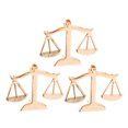 thumbnail image 1 of OUNONA 3Ud Dorado Escala De Justicia Accesorio Simbólico Para Abogados Y, 1 of 6