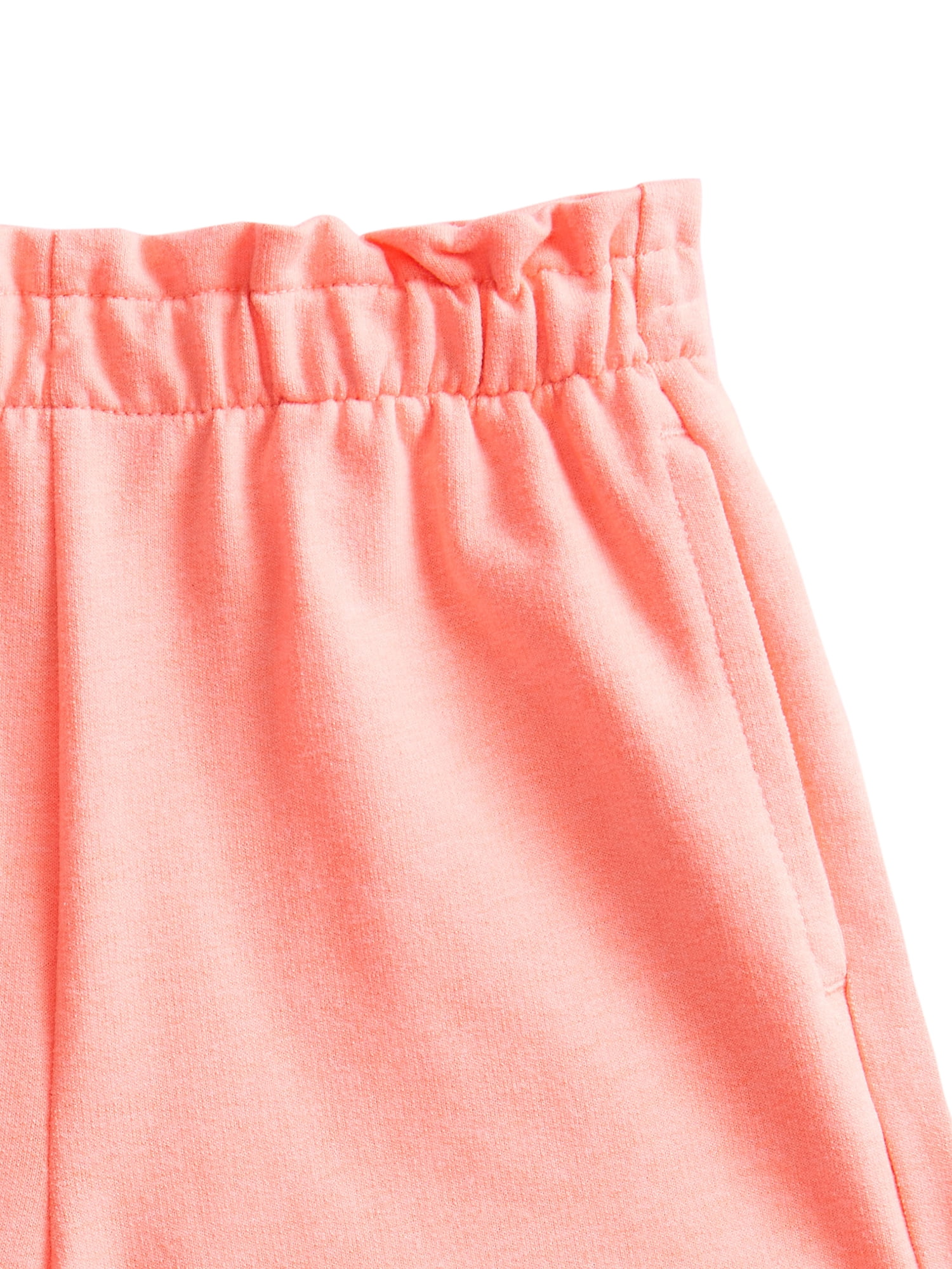 Wonder Nation Toddler Girls Soft Knit Pull On Shorts, Sizes 18M-5T