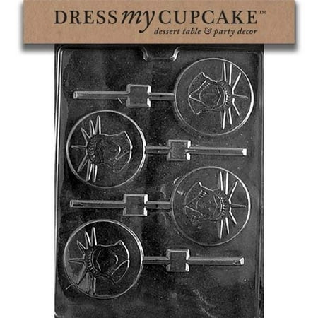 

Dress My Cupcake DMCP014 Chocolate Candy Mold Statue of Liberty Lollipop