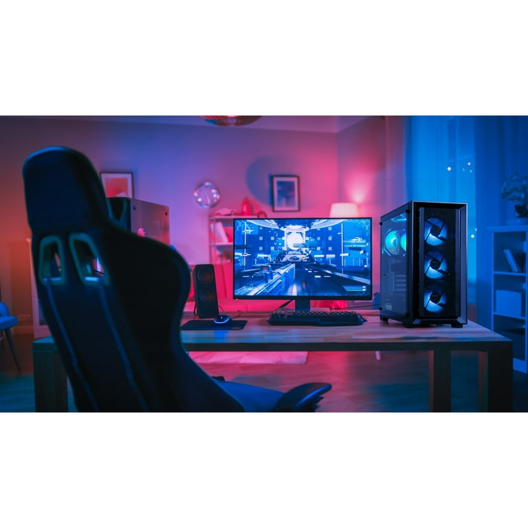 RGB Gaming PC – Intel Xeon E5 10-Core, Quadro K620, 16GB RAM 