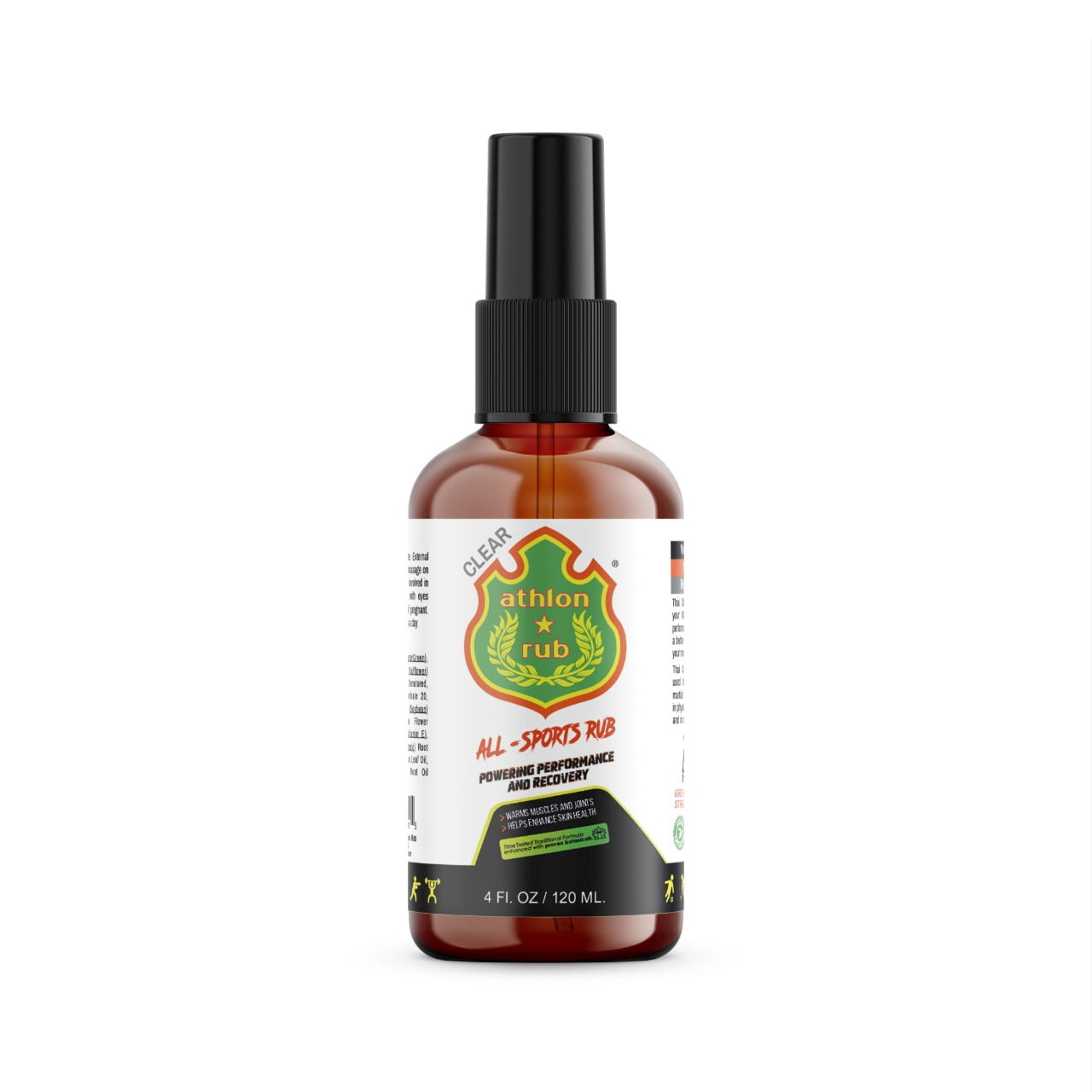 Athlon Rub - Warmup & Recovery Herbal Massage Oil For Muscle & Joint Pain  Relief - Walmart.com