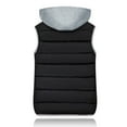 thumbnail image 3 of Homenesgenics Puffer Vest for Women Plus Size with Hood 10 Colors Fashion Women Winter Warm Coat Vest Wadded Jacket Black M, 3 of 7