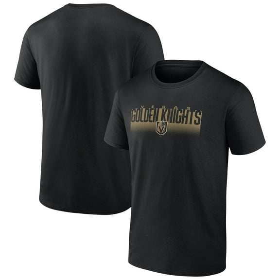 Men's Black Vegas Golden Knights Solid Formation T-Shirt