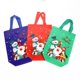 thumbnail image 3 of Bolsas de mano no tejidas para guardar galletas, embalaje de regalo para aperitivos, decoración de fiesta de Navidad, 2023, 3 of 4