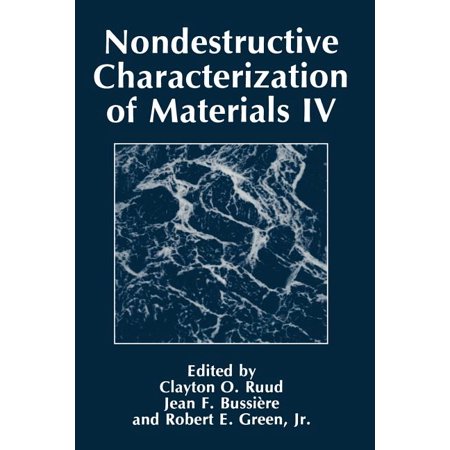 Nondestructive Characterization of Materials IV (Paperback)
