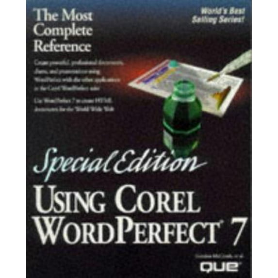 Pre-Owned Special Edition Using Corel Wordperfect 7 (Paperback) 0789701405 9780789701404