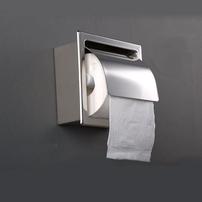 Toilet Tissue Holder - Recessed, Chrome Plated Zamak - 0402-Z