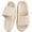 Khaki, variant on Ecetana Slides Sandals for Women Pillow Slippers Shower Sandals Thick Sole Womens Slides