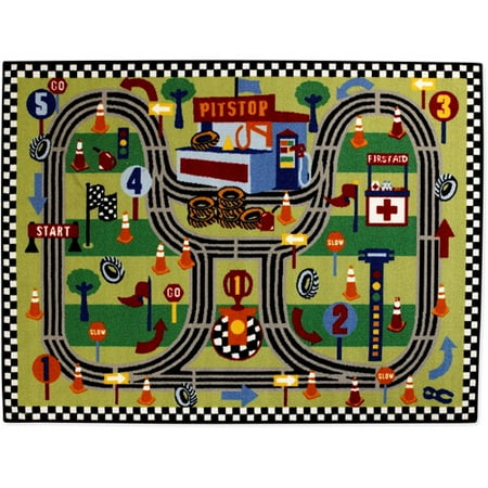 Pit Stop Play Rug