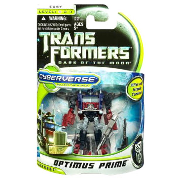 Transformers Dark of the Moon Cyberverse Optimus Prime Commander Action