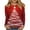 A Red A, variant on Horkkom Christmas Tops for Women Christmas Tree Print Holiday Shirts Plus Size Crewneck Long Sleeve Shirts L