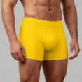 thumbnail image 2 of IWRICH Underwear for Men Lightweight Breathable Boxer Brief Casual Daliy Wear Underpants Yellow XL, 2 of 4