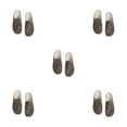 thumbnail image 2 of Sonducket Lote de 2 zapatillas suaves y transpirables para mujer, para noches acogedoras en zuecos y mules para mujer, zapatos de lona con Type2 NO2, 2 of 6